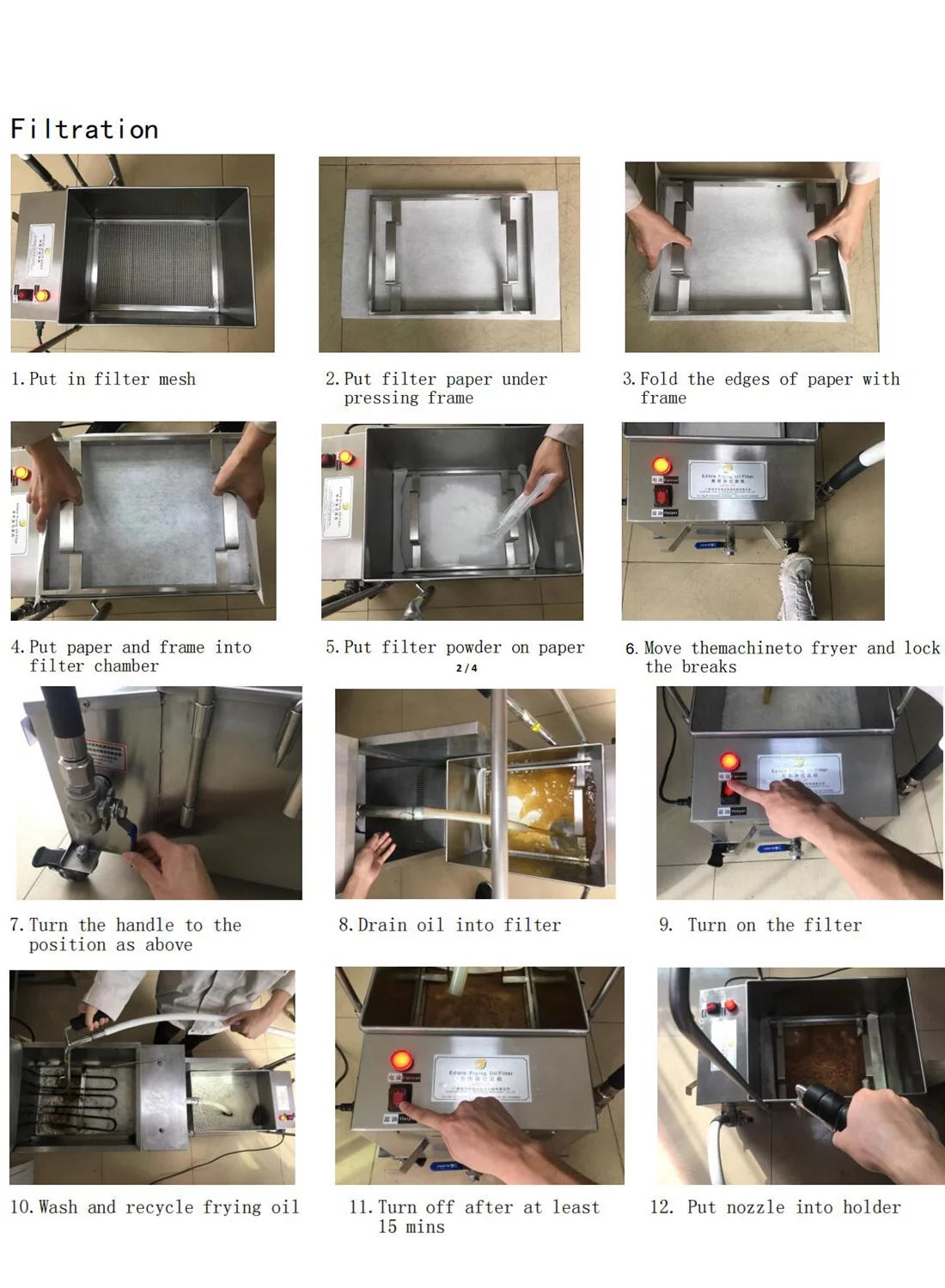 58L Stainless Steel Electric Fryer X4931
