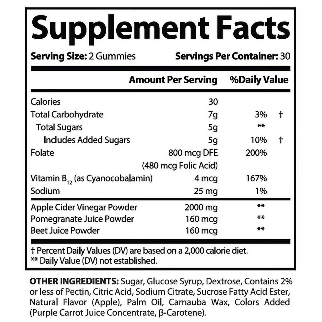 2000mg Dietary Supplement Gummies X7843