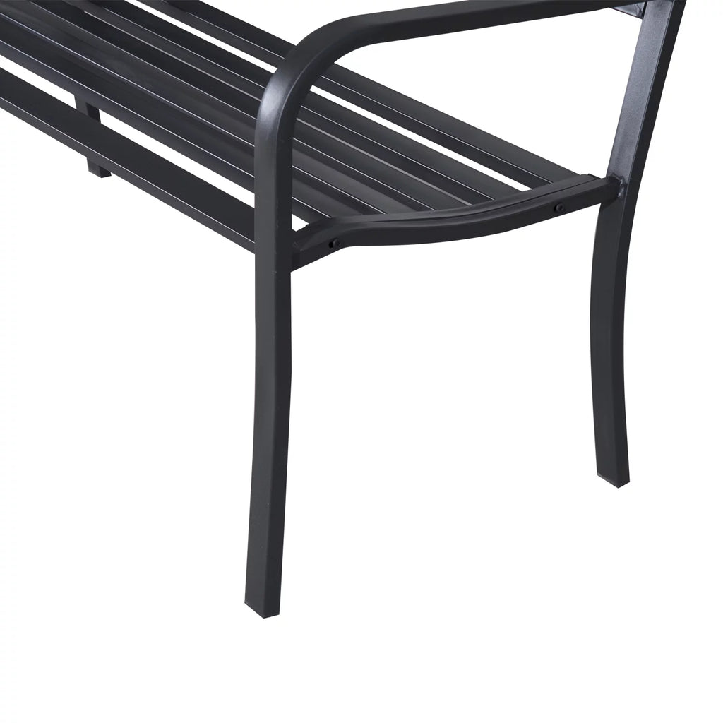 50" Steel 2 Seat Garden Bench B6663