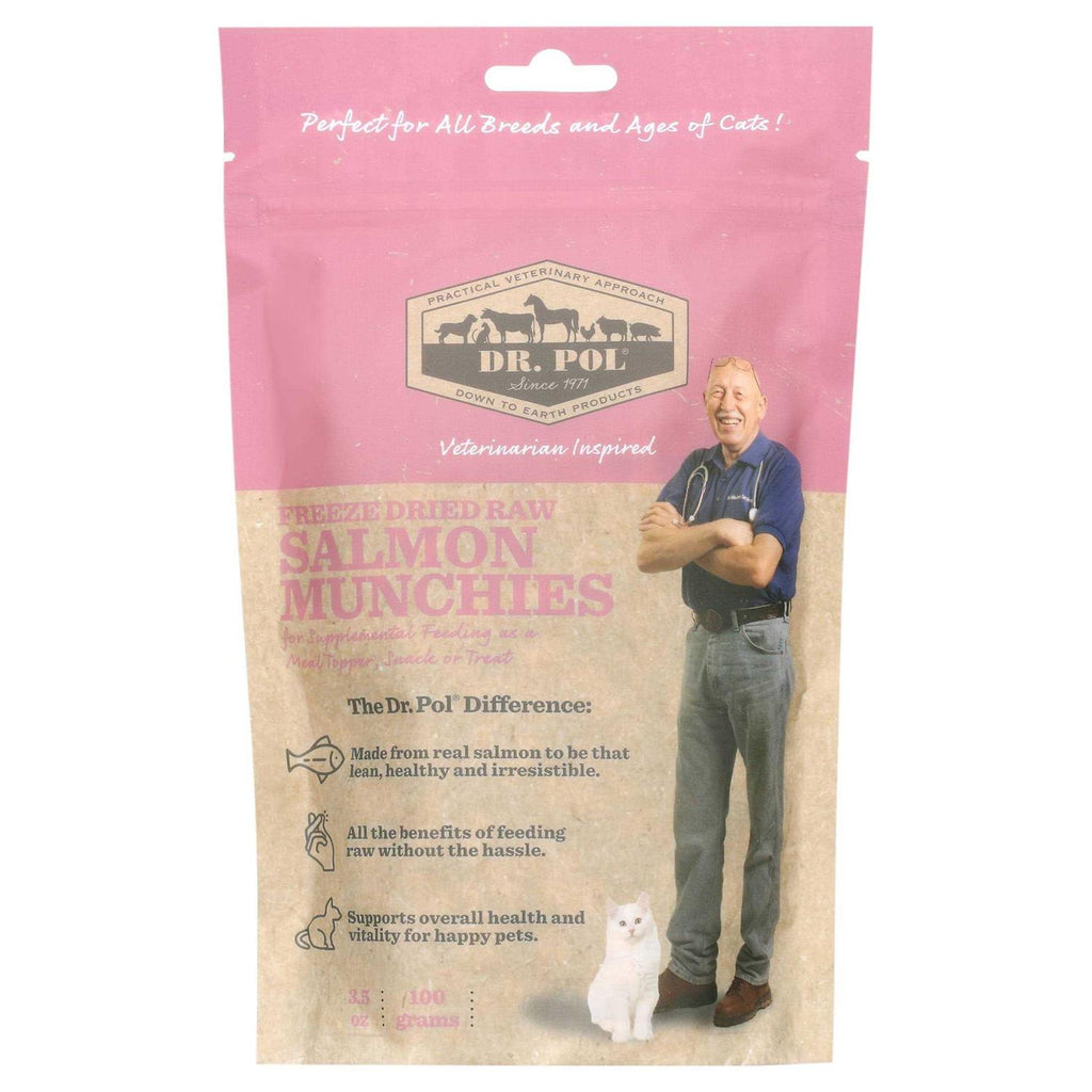 Freeze Dried Salmon Dog Treat and Meal Topper V714