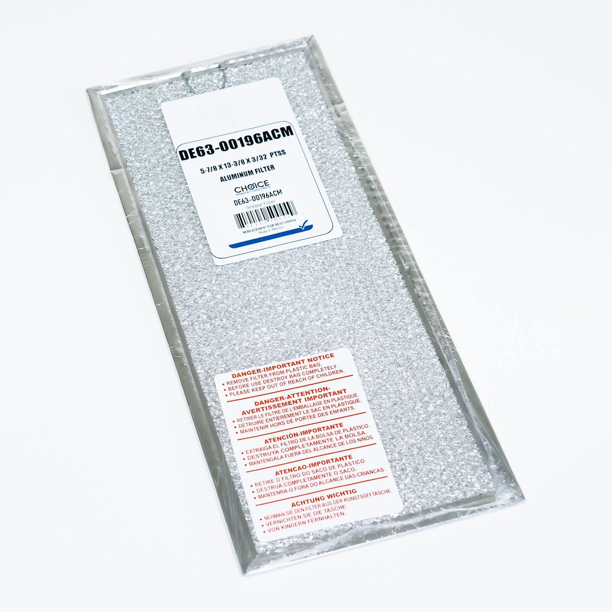 2 Pack Aluminum Microwave Filter V52457
