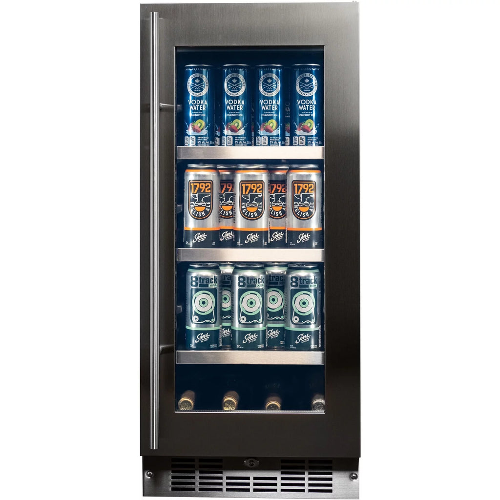 Integrated Beverage Center, Holds 7 Bottles of Wine & 66 Cans K2609