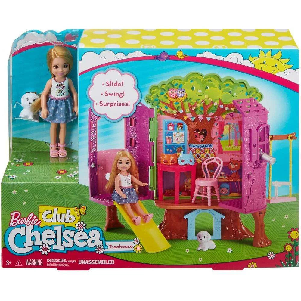 Treehouse Dollhouse Playset with Accessories M745