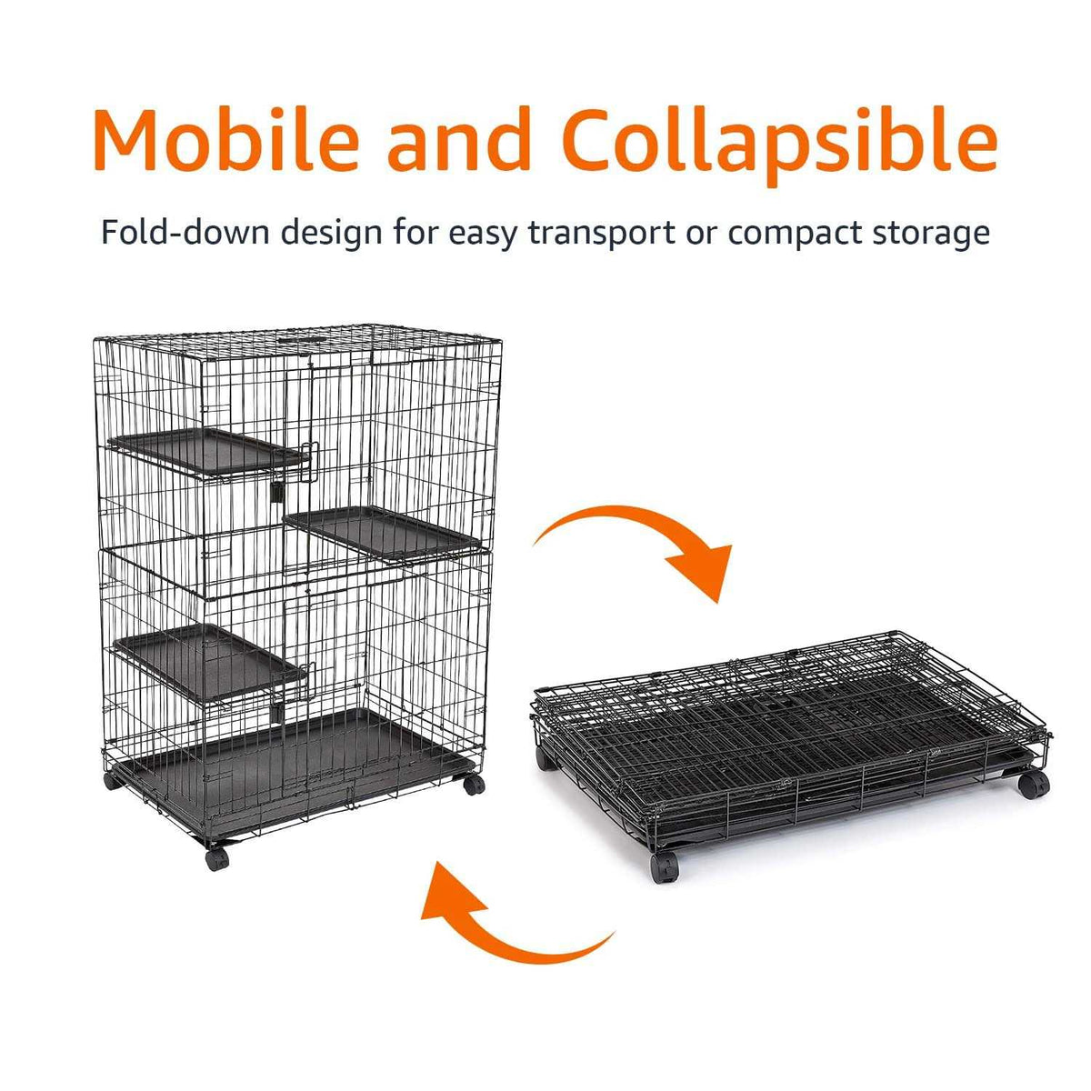 Large 3-Tier Cat Cage Playpen A635