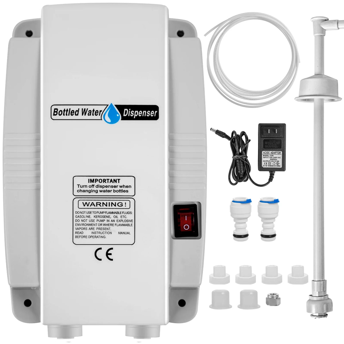 Bottled Water Dispensing System Single Inlet with AC/DC Adapter U24842