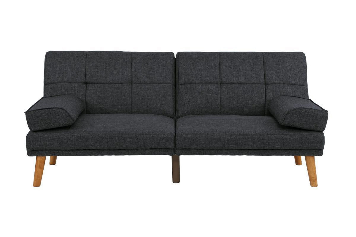 Black 2pc Sectional Sofa Set X2493