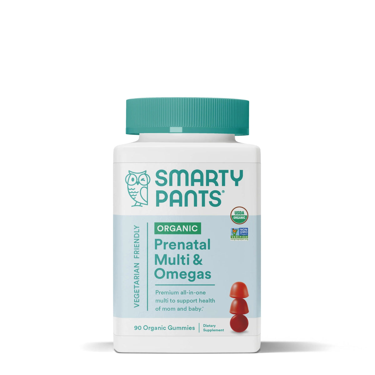 Organic Prenatal Multivitamin Gummies 90 Count D1811
