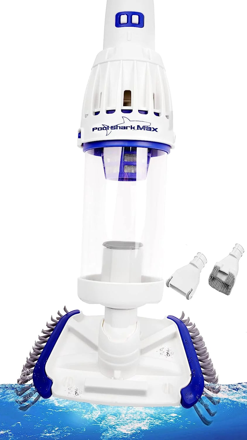Cordless Rechargeable Pool Vacuum with Roller and Brushes U8147