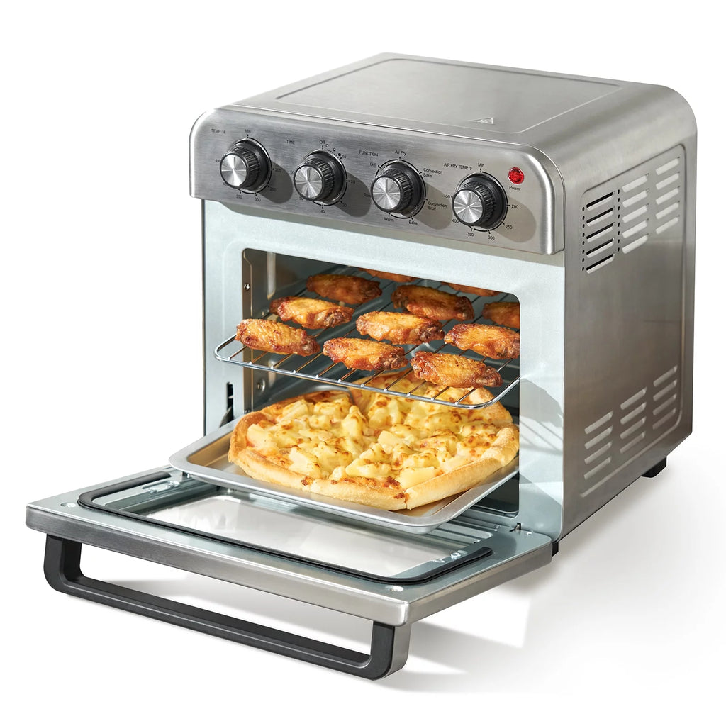 7-IN-1 Air Fryer Toaster Oven 18L Stainless Steel 1700W X9555
