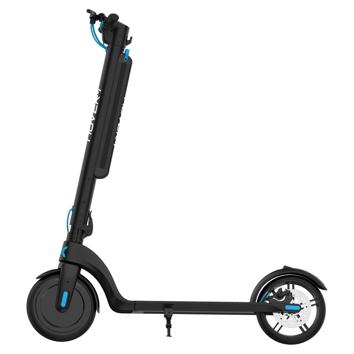 Electric Scooter with LED Headlights, 15 MPH Max Speed, 220 lbs Max Weight, Black U4722