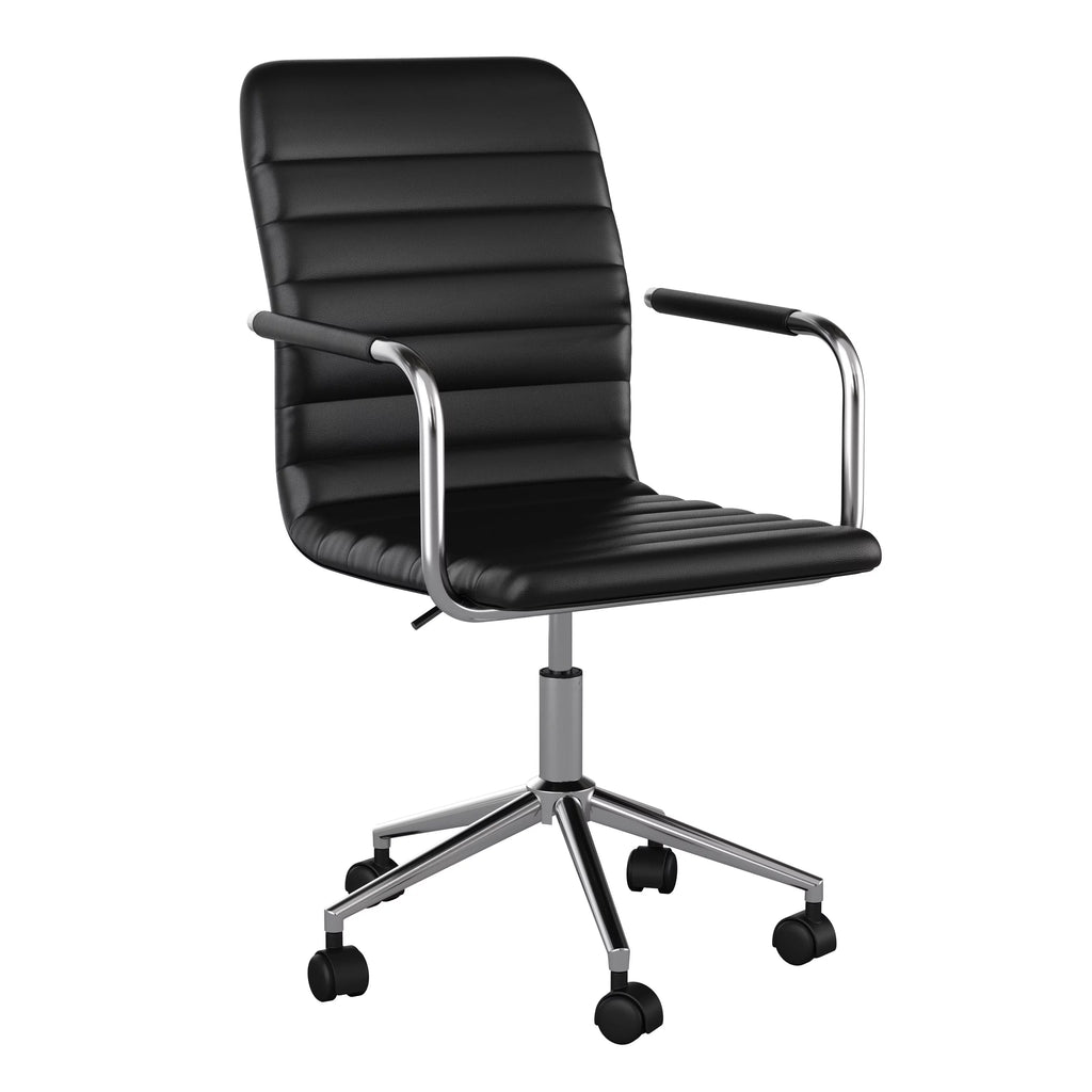 Black Upholstered Office Chair W223705