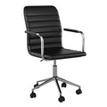 Black Upholstered Office Chair W223705