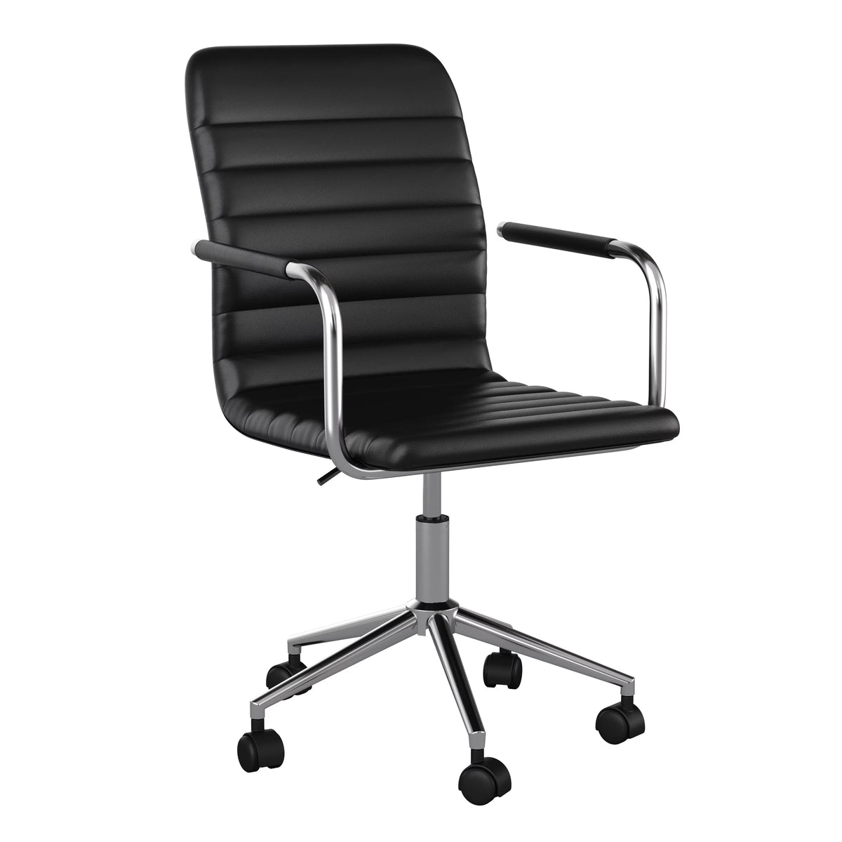 Black Upholstered Office Chair W223705