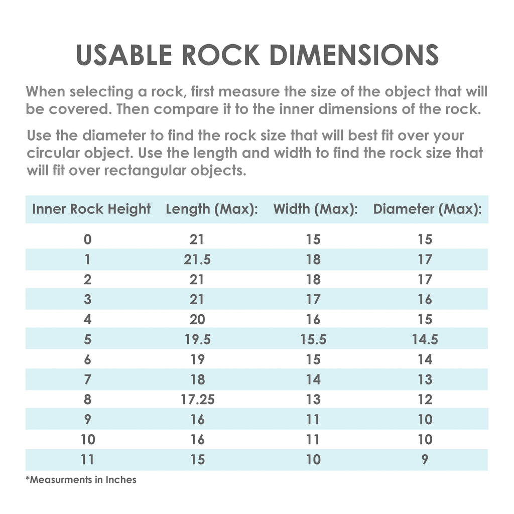Artificial Landscape Rock Cover with Stakes N4376