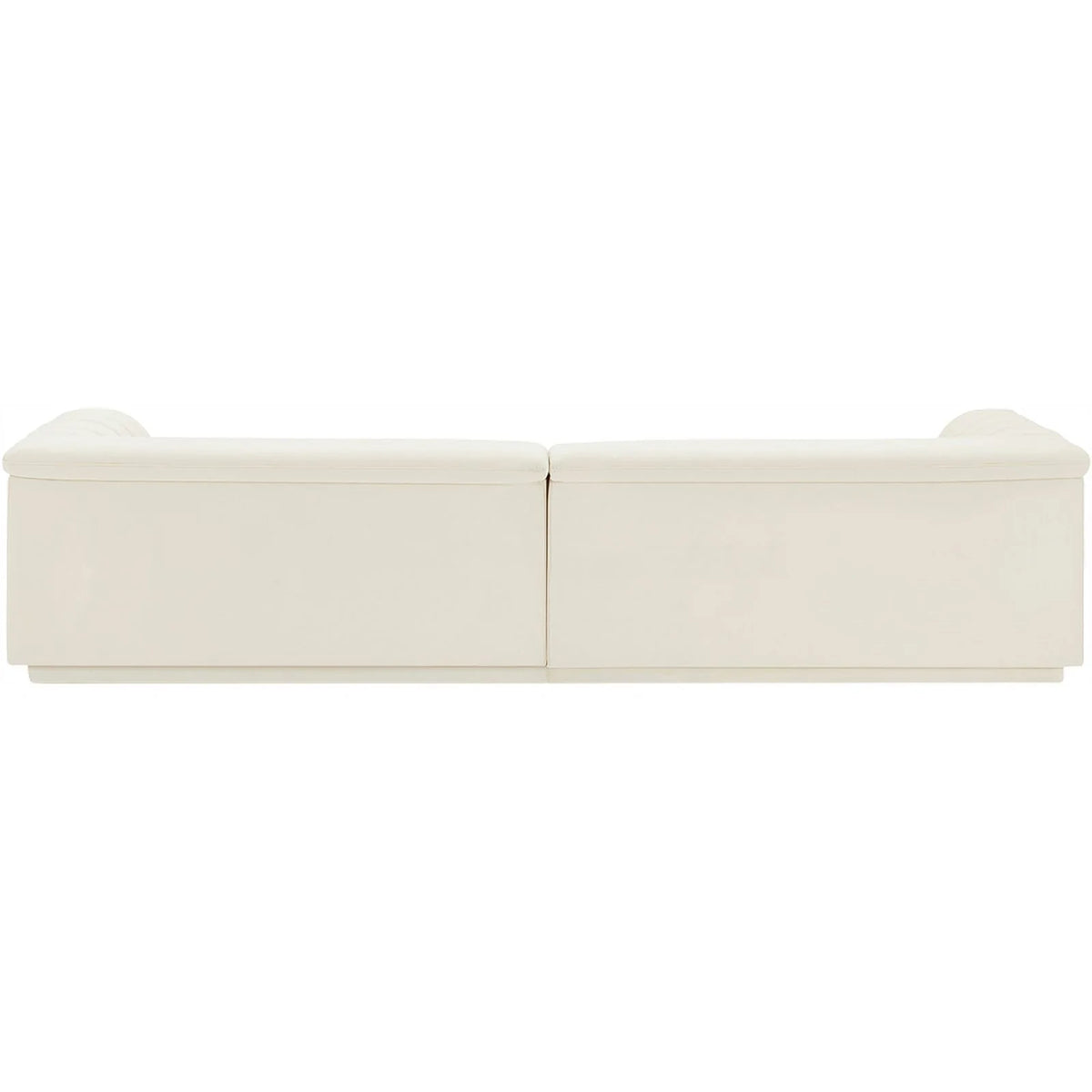 Cream Velvet Modular Sofa Z7973