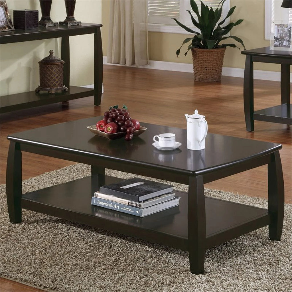Casual Coffee Table in Cappuccino H21482