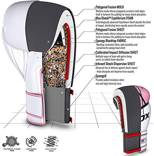 Boxing Gloves Maya Hide Leather Ventilated 8 10 12 14 16 oz X75044