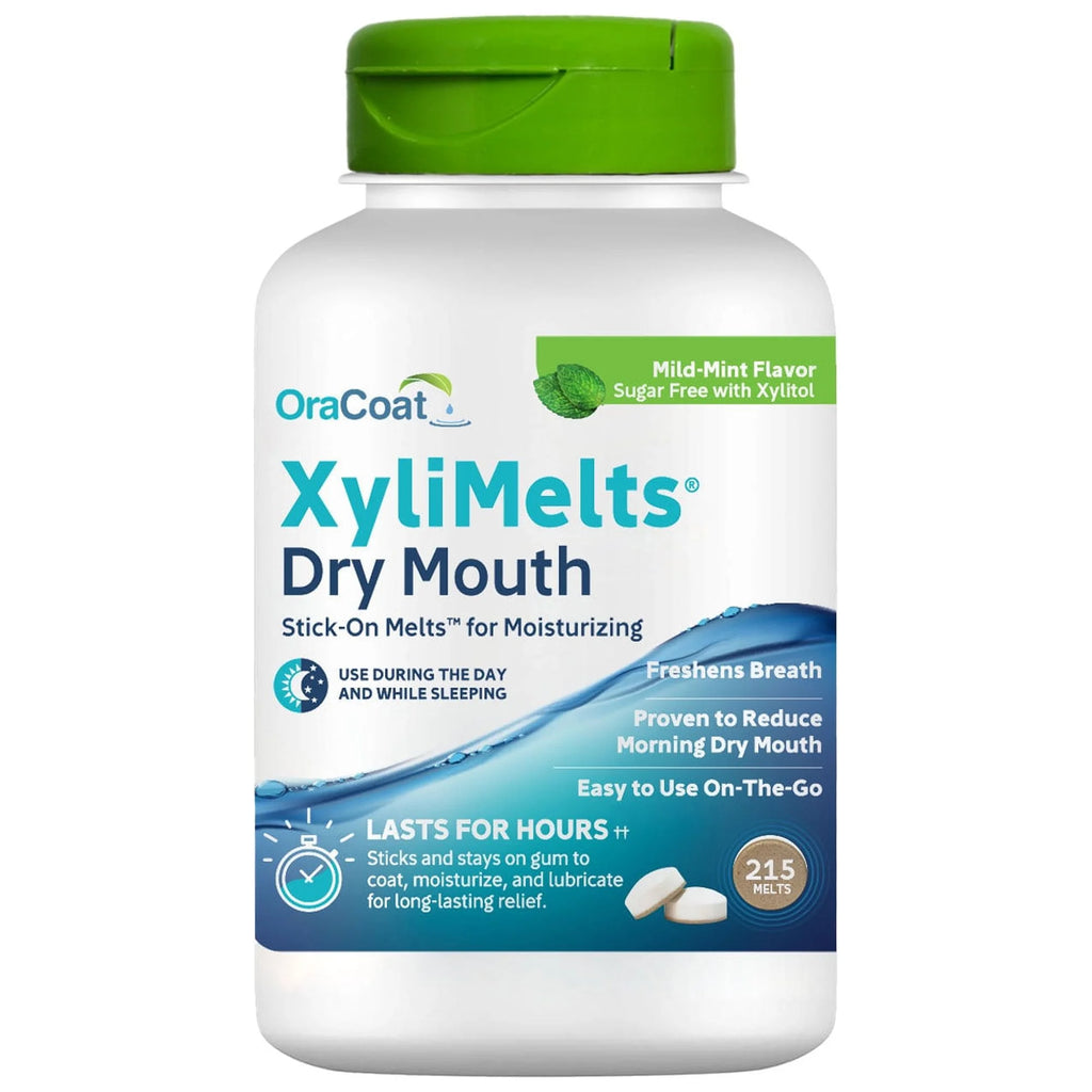 Mild Mint Xylitol Dry Mouth Melts 215 Count G40296