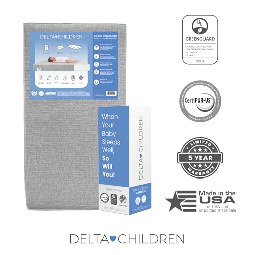 Dual Sided Crib and Toddler Mattress S75301