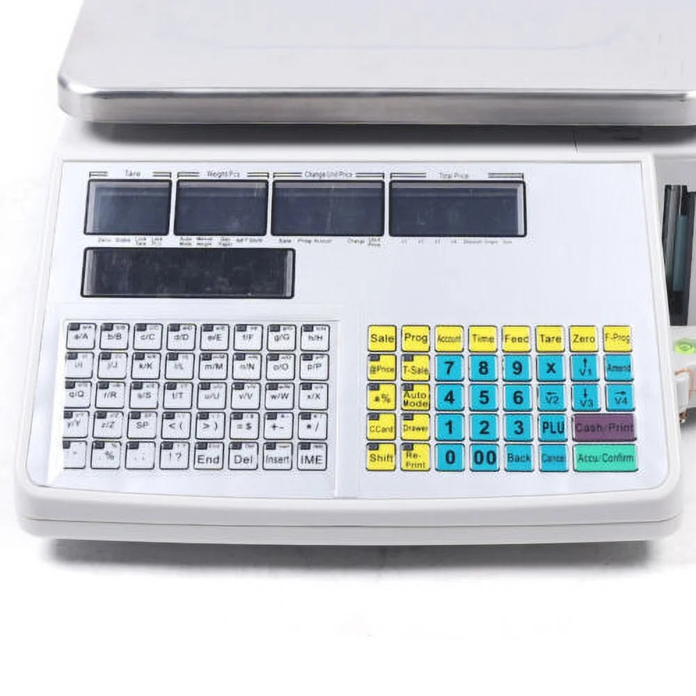 66LB Digital Deli Meat Scale with Printer P9483