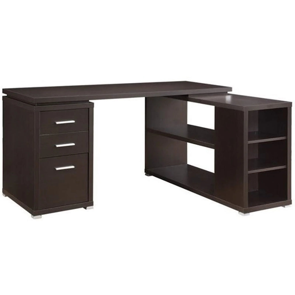 2 Piece L Shaped Writing Desk and Executive Office Chair S35411