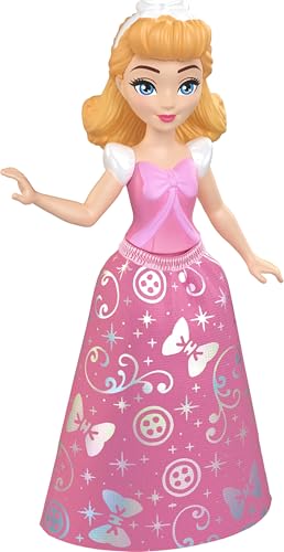 Disney Princess & Friends Set with 5 Posable Small Dolls & 5 Friend Figures M3076