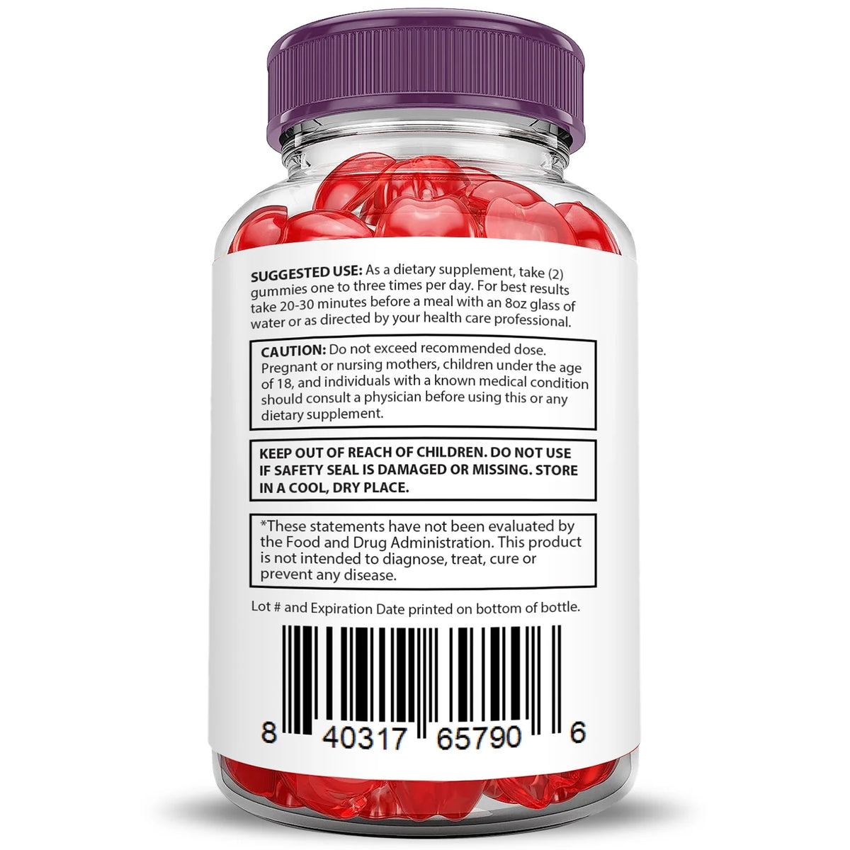 2000mg Dietary Supplement Gummies X7843