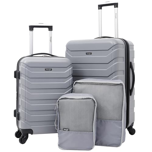 Green 4 Piece Set Luggage & Packing Cubes S28090