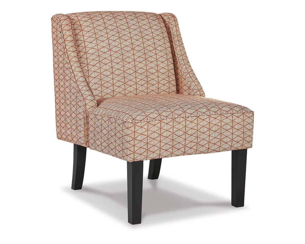Orange Cream Accent Chair S8422