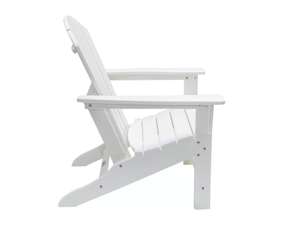 White Poly Outdoor Adirondack Chair G608022