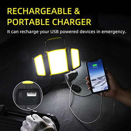Portable LED Magnetic Work Light with 5 Light Modes B858