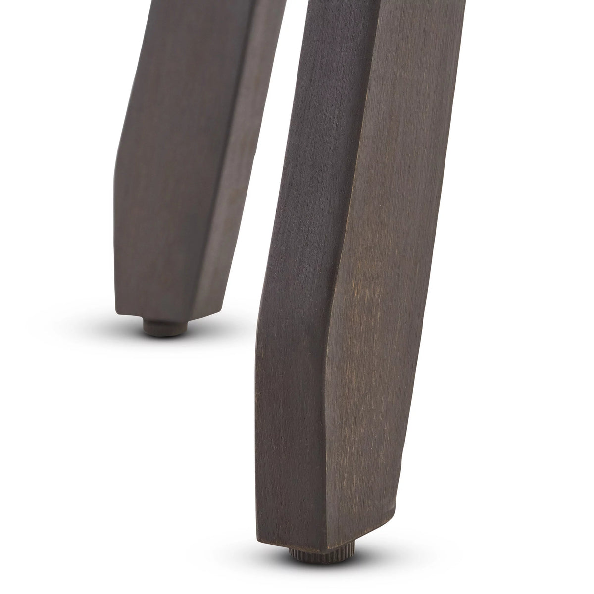 Acacia Wood 30 Inch Backless Barstools, Set of 2 P5521