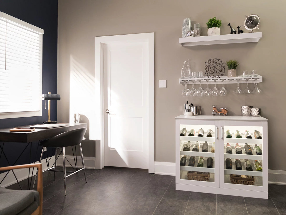5 Piece Wine and Bar Cabinet Set W112