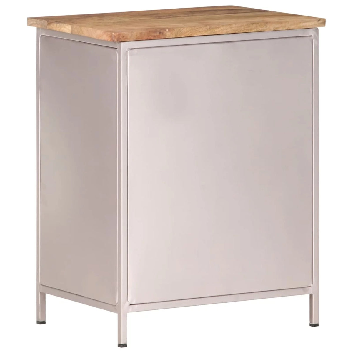 Rough Mango Wood Bedside Cabinet K86311