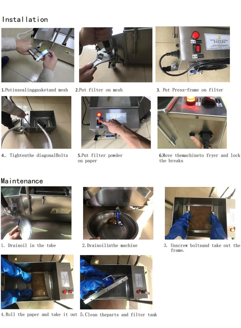 58L Stainless Steel Electric Fryer X4931