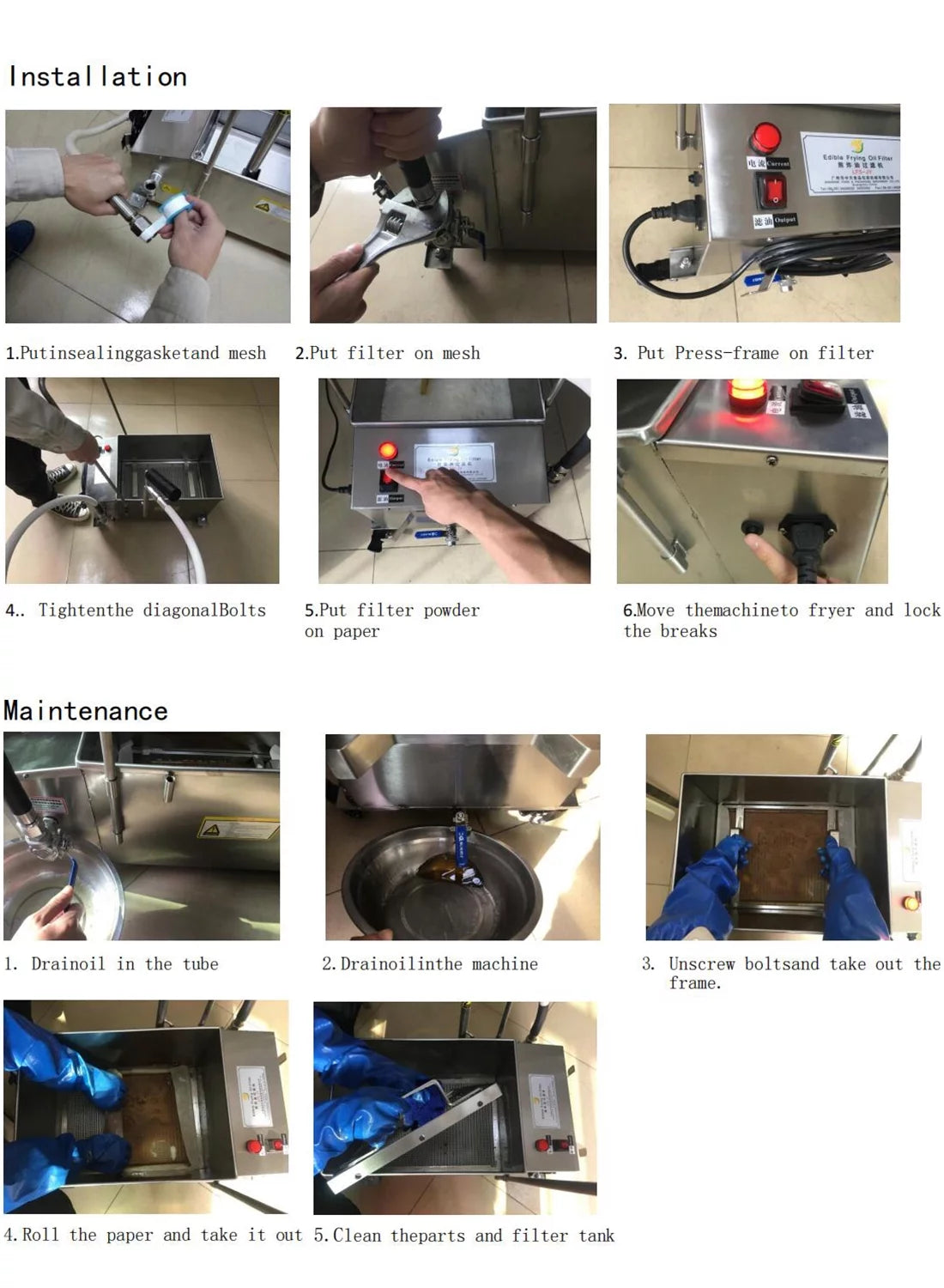 58L Stainless Steel Electric Fryer X4931
