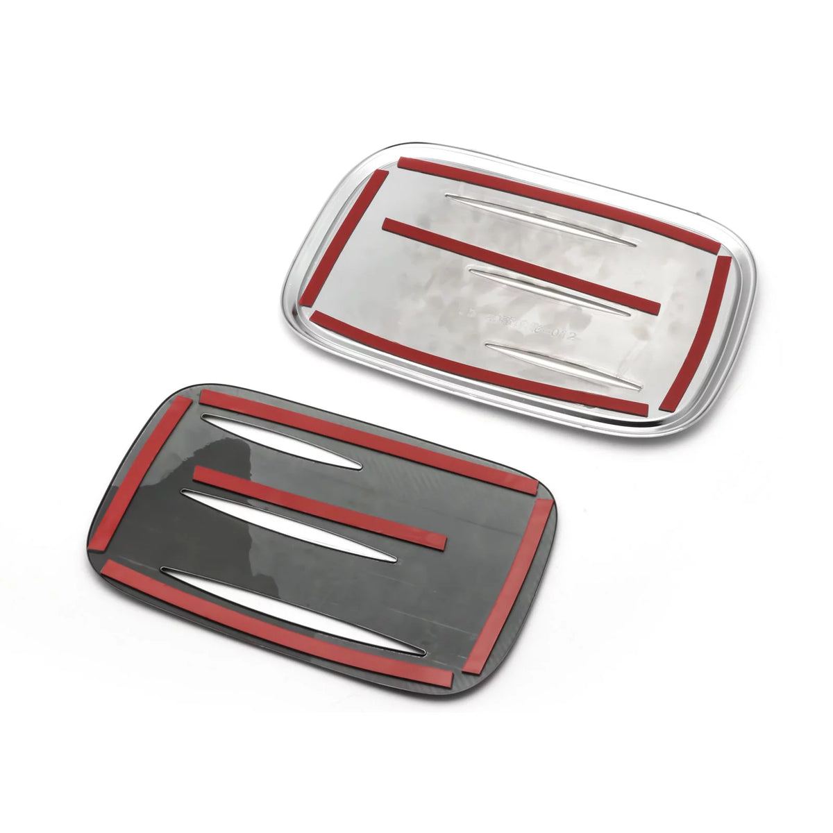 Carbon Fiber Style Fuel Tank Cover Trim Gas Cap Overlay I32698