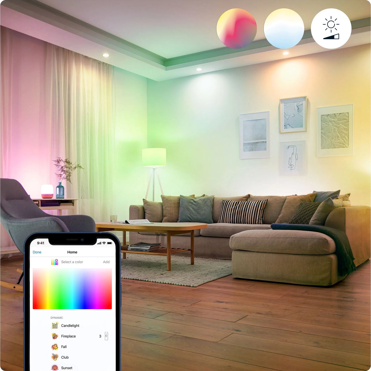 Smart Wi-Fi LED White and Color Light Strip G27022