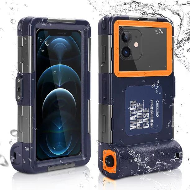 Waterproof Underwater Housing for Phones Up to 6.9 Inch with Lanyard M75120