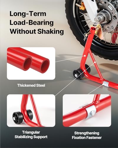 850lbs Motorcycle Stand Lift Front Rear Combo P17596
