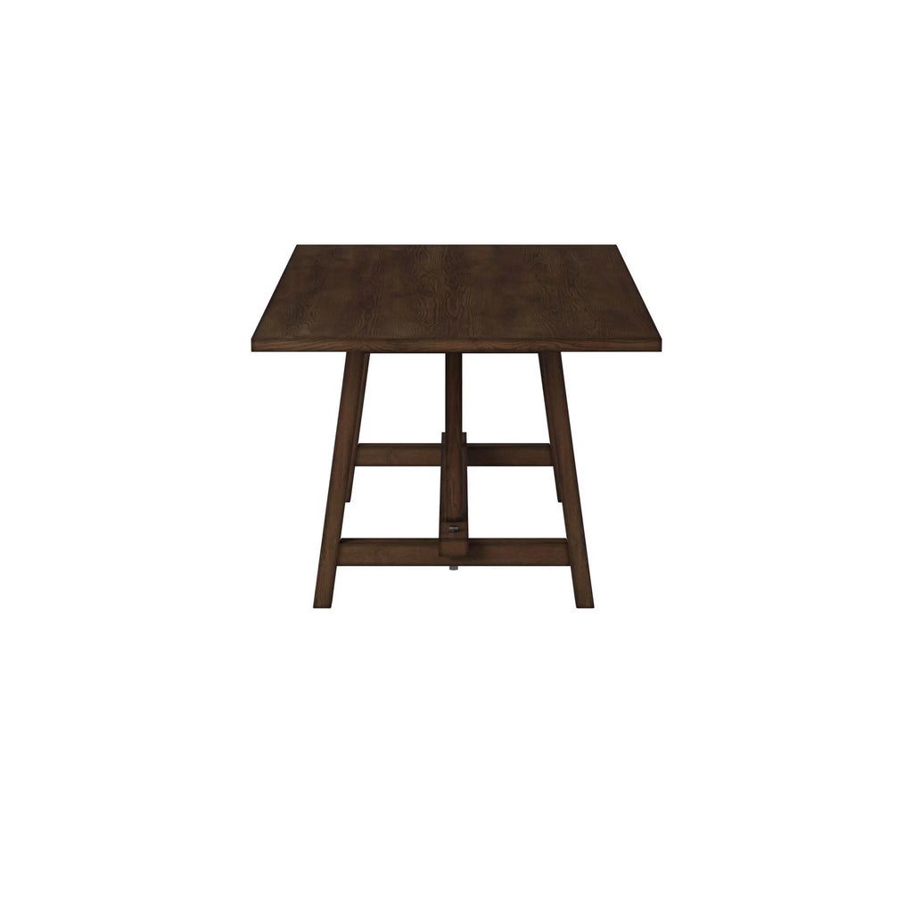 Wood Trestle Dining Table U9086