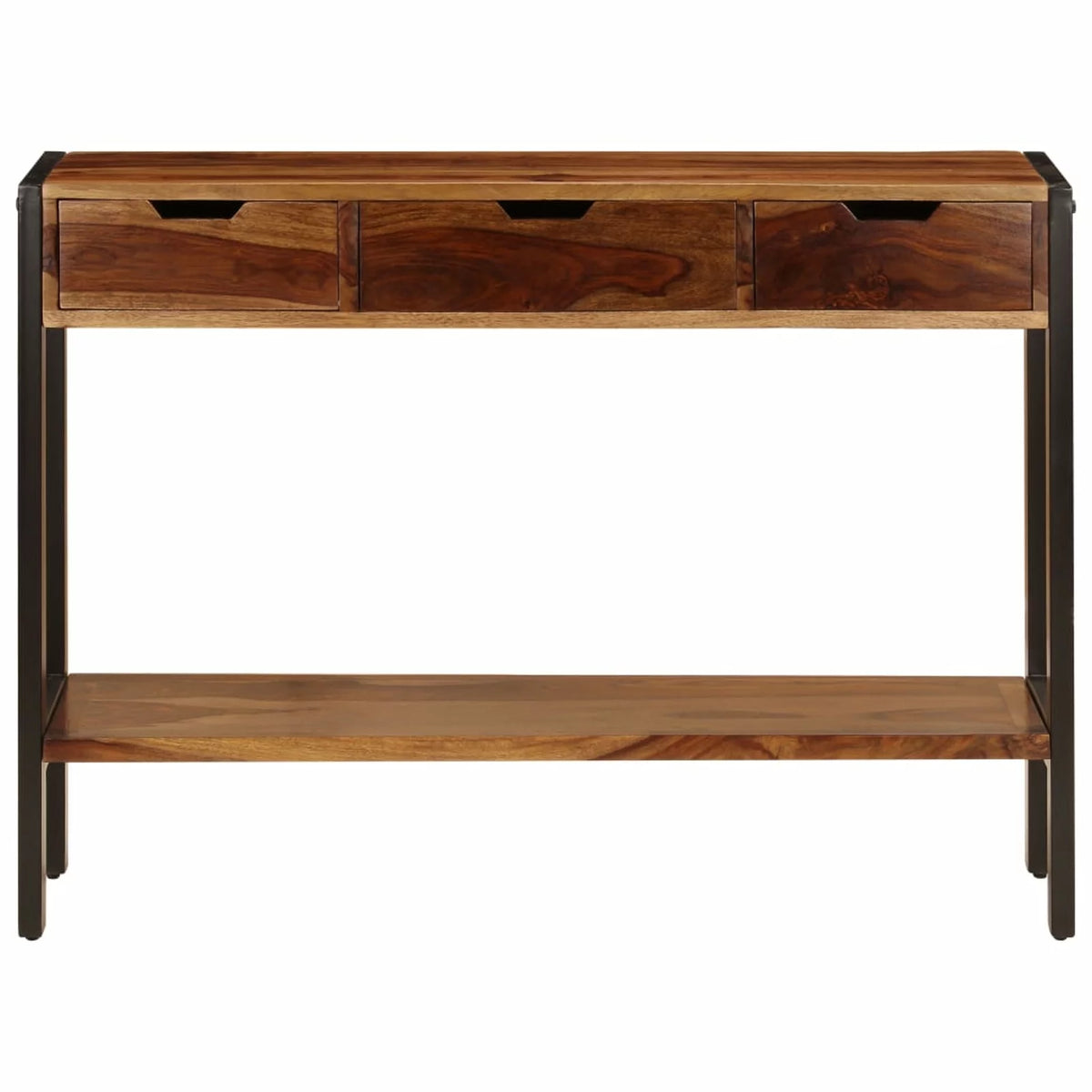 Solid Sheesham Wood Sideboard with 3 Drawers G907895