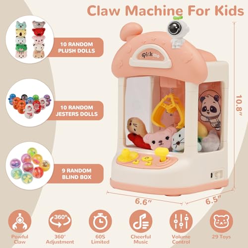 Mini Claw Machine with 30 pcs Toys H54241