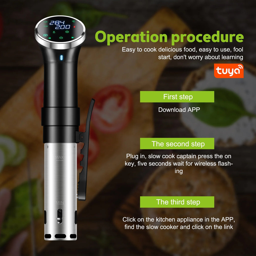 WiFi Sous Cooker Machine Immersion Circulator G907673