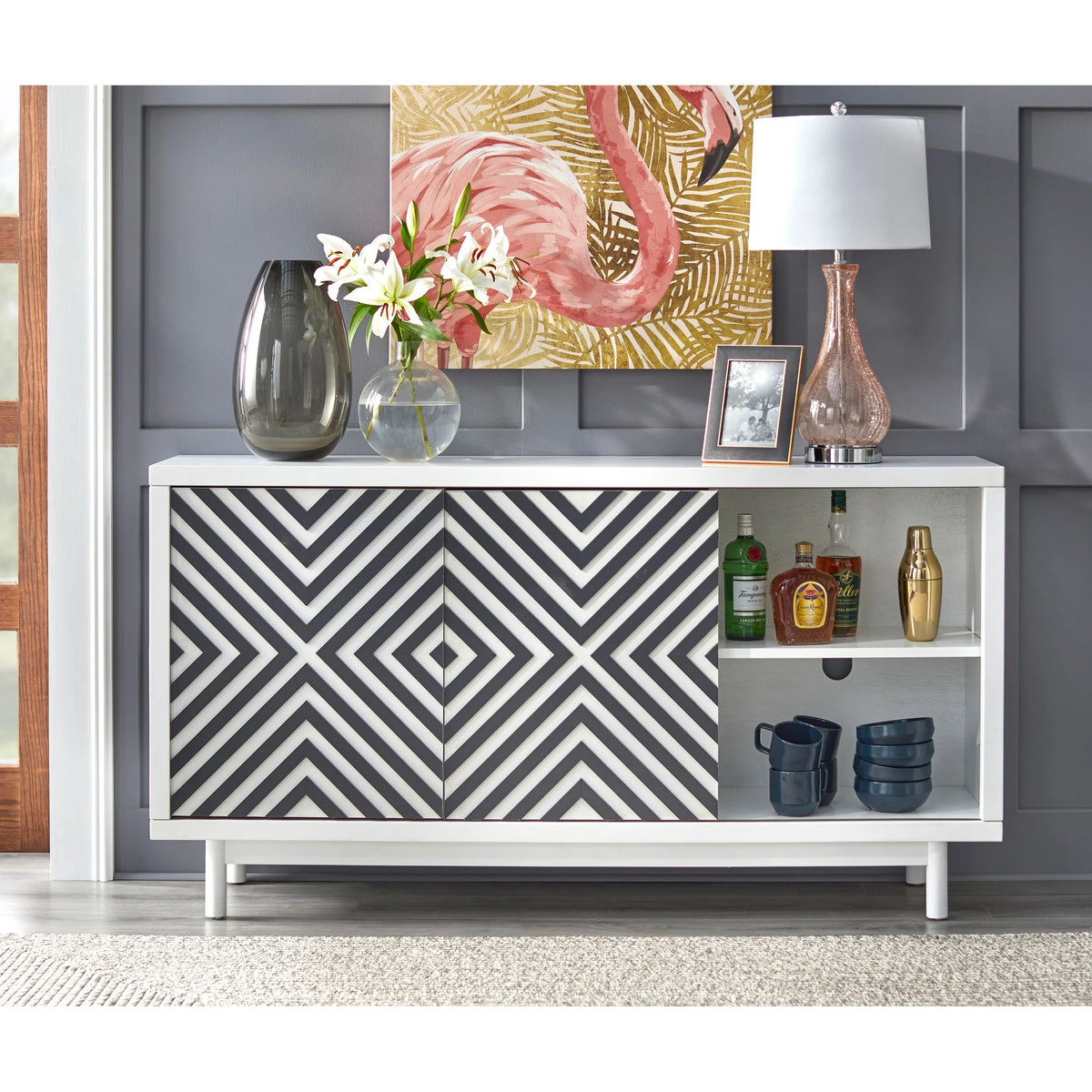 Mid-century Modern Buffet Sideboard S142415