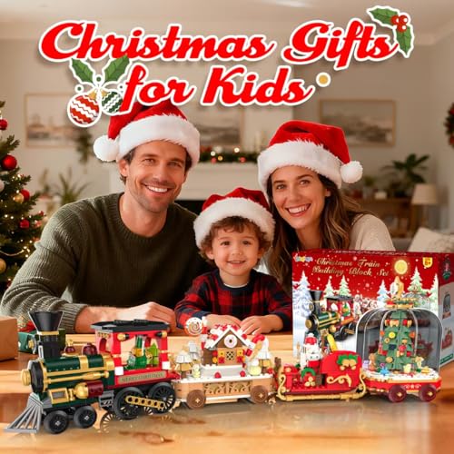 Christmas Train Building Blocks Set 1041 PCS G29608
