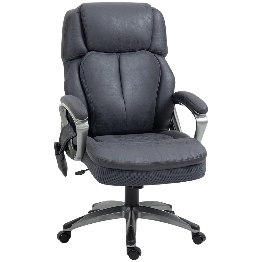 Gray Executive Office Chair with Vibration Massage R74387