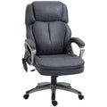 Gray Executive Office Chair with Vibration Massage R74387