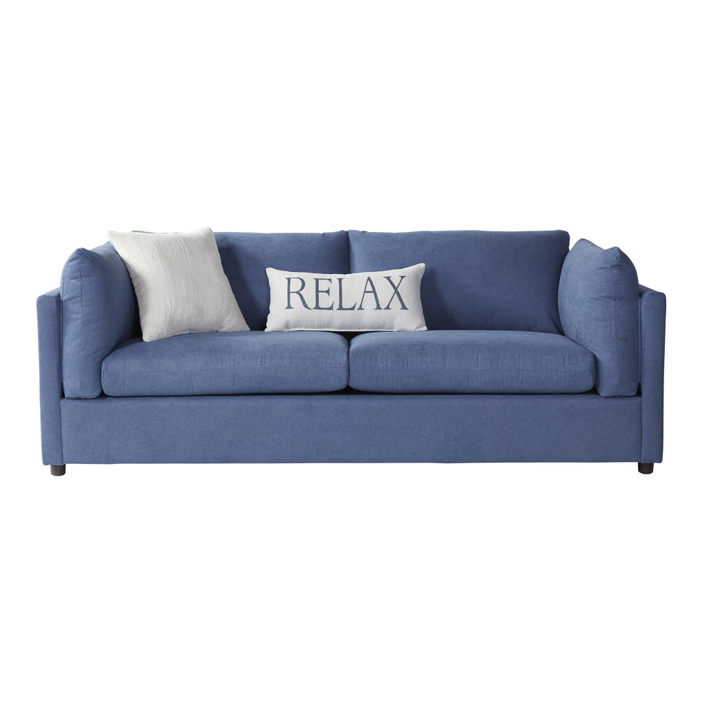 Navy Fabric Sofa P178