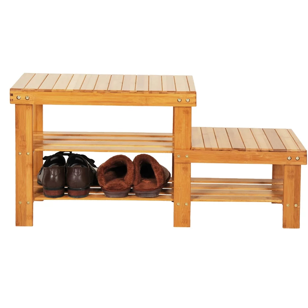 Bamboo Shoe Storage Bench L909261